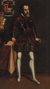 Porträt von Hernan Cortes