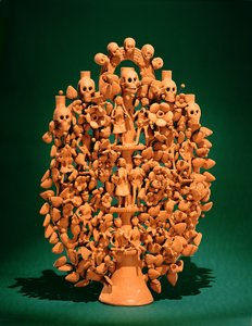 Baum des Lebens von Mexican School