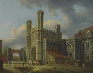 Das Tor des St. Augustinus, ca. 1778 von Michael Rooker