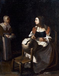 Die Spitzenklöpplerin von Michael (attr. to) Sweerts