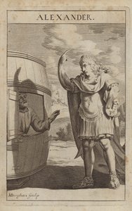 Alexander der Große, makedonischer griechischer König und General von Michael Burghers