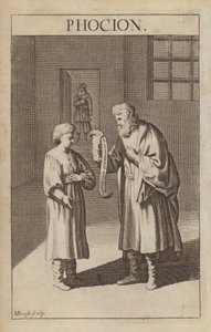 Phokion, athenischer Staatsmann und General von Michael Burghers