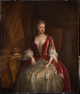 Porträt von Lady Elizabeth Percy, Ehefrau von Charles, 6. Herzog von Somerset von Michael Dahl