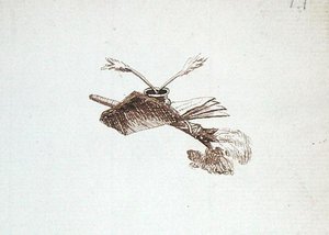 Zeichnung aus Michael Faradays Sammelalbum von Michael Faraday