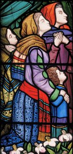 Christus segnet Kinder (Detail)