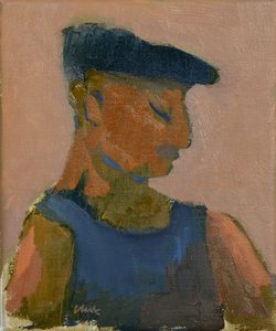 Eleganter Mann, Markttag, 2016 von Michael G. Clark