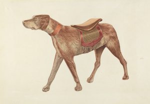 Karussellhund, ca. 1938