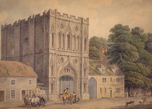 Die Westfassade des Abteitors, Bury St. Edmunds