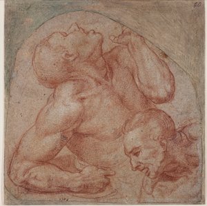 Kopie vom Jüngsten Gericht von Michelangelo (after) Buonarroti