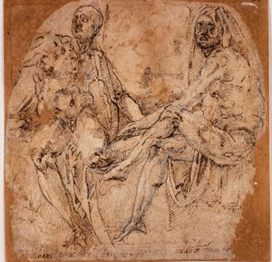 Studien von Akten von Michelangelo (after) Buonarroti