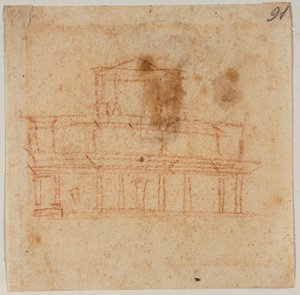 Entwurf für die Fassade von San Lorenzo