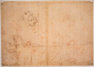 Befestigungsentwurf für Ecktor von Michelangelo Buonarroti