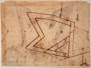 Befestigungsplan von Michelangelo Buonarroti