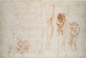 Herkules und Antäus und andere Studien, 16. Jahrhundert