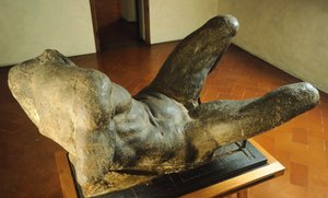 Modell für die Personifikation des Flusses für die Neue Sakristei von San Lorenzo von Michelangelo Buonarroti
