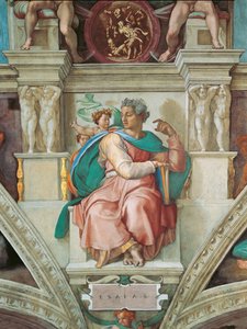 Propheten und Sibyllen: Jesaja, Sixtinische Kapelle, Vatikan