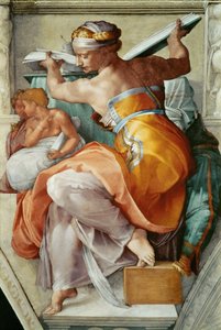 Propheten und Sibyllen: Libysche Sibylle, Sixtinische Kapelle, 1508-1512