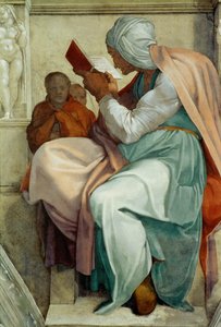 Propheten und Sibyllen: Persische Sibylle Decke der Sixtinischen Kapelle im Vatikan, 1508-1512