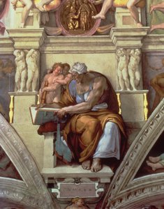 Sixtinische Kapelle Decke: Kumanaische Sibylle