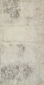 Studie für Das Jüngste Gericht (verso)