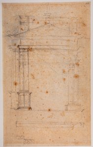 Studie für einen Altar oder Wandgrab von Michelangelo Buonarroti