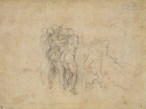 Studie für das Jüngste Gericht von Michelangelo Buonarroti