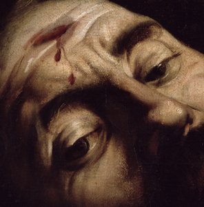 David siegreich über Goliath, ca. 1600 (Detail)