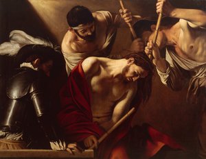 Die Krönung mit Dornen, ca. 1603 von Michelangelo Merisi da Caravaggio