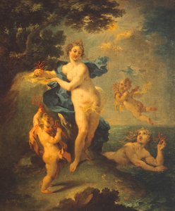 Nymphen mit Korallen von Michele Rocca