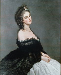Porträt von Virginia Oldoini Verasis