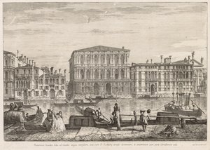 Ansichten von Venedig: Palazzo Pesaro