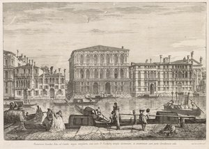 Ansichten von Venedig: Palazzo Pesaro