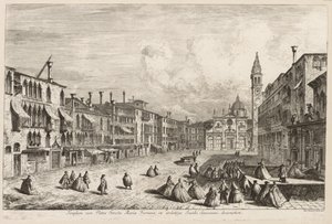 Ansichten von Venedig: S. Maria Formosa von Michele Marieschi