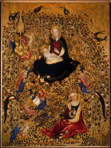 Die Madonna des Rosengartens