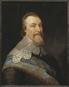 Porträt von Graf Axel Oxenstierna