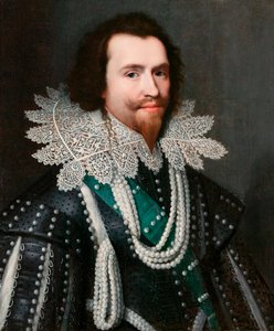 Porträt von George Villiers, Herzog von Buckingham
