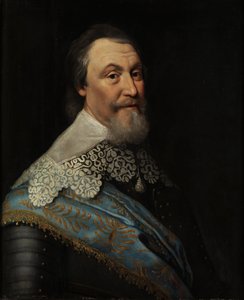 Porträt von Graf Axel Oxenstierna