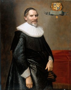 Porträt von François van Aerssen von Michiel Jansz. van Mierevelt