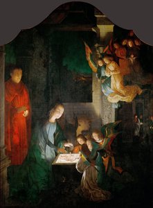 Die Geburt Christi von Michiel Sittow