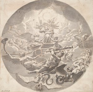 Allegorie des Schutzes der Kunst