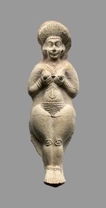 Weibliche Figur, Mittel-Elamitisch, ca. 1500–1100 v. Chr. (Keramik)