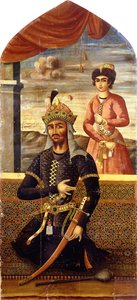 Porträt von Afrasiyab, König von Turan von Mihr Ali