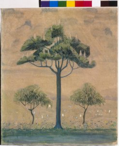 Frühling (IV) von Mikalojus Konstantinas Čiurlionis