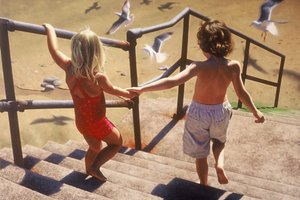 Betreten des Strandes