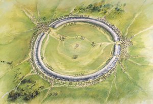 Stonehenge Phase 1, ca. 30. Jahrhundert v. Chr., ca. 1990-2010