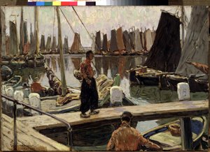 Segelboote, Ruhe von Mikhail Alexandrovich Demianov