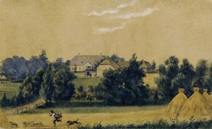 Das Anwesen Priyutino, 1830er Jahre