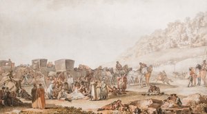 Der Tod von Prinz Grigori Potjomkin in der bessarabischen Steppe, 1791