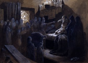 Iwan der Schreckliche und die Geister seiner Opfer, 19. oder frühes 20. Jahrhundert