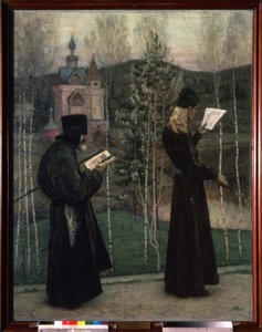 Die Glocken läuten von Mikhail Vasilievich Nesterov